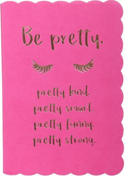 Книга для нотаток Be pretty А5 (рожева)