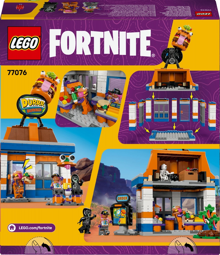 Конструктор LEGO Fortnite Durrr Burger ресторан 77076