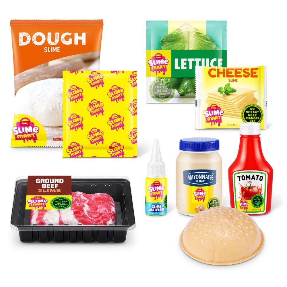 Игровой набор Slime Mart Shopping Basket Бургер 15905A