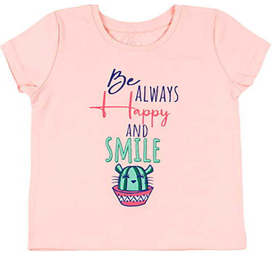 Футболка для дівчинки Фламінго р.110 рожевий 041-417 