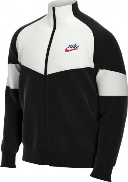 Джемпер Nike M NSW HE WR JKT PK BV2625-010 р. M чорнийбілий