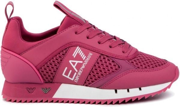 Кроссовки EA7 Tessuto sneaker X8X027-XK050-M511 р.US 7,5 фуксия