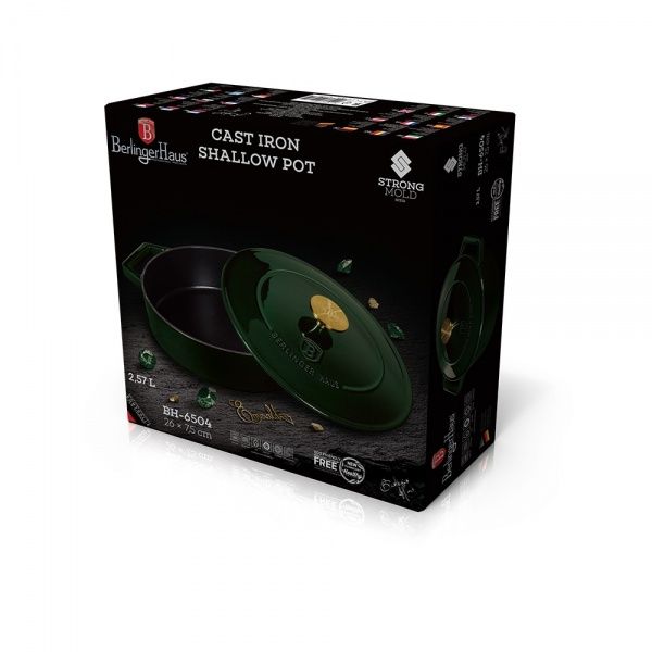 Каструля з кришкою Emerald Collection 2,57 л BH 6504 Berlinger
