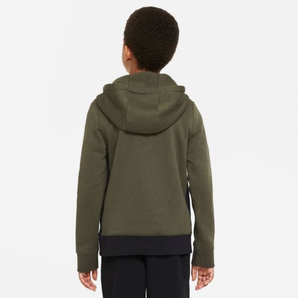 Джемпер Nike B NSW CLUB HZ CQ4297-325 р. L зелений