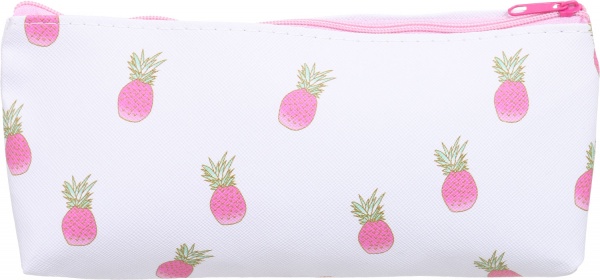 Пенал школьный Модный ананас Nota Bene белый