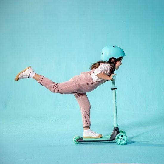 Самокат Yvolution YGlider KIWI зеленый Y101259 