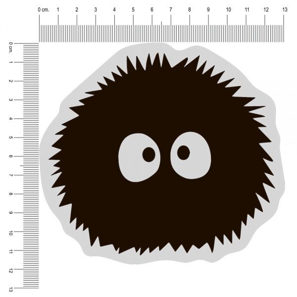 Светоотражающая наклейка Чудак