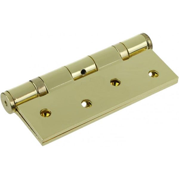 Петля универсальная  MVM HE-100 BP 100x75x3 мм полированная латунь