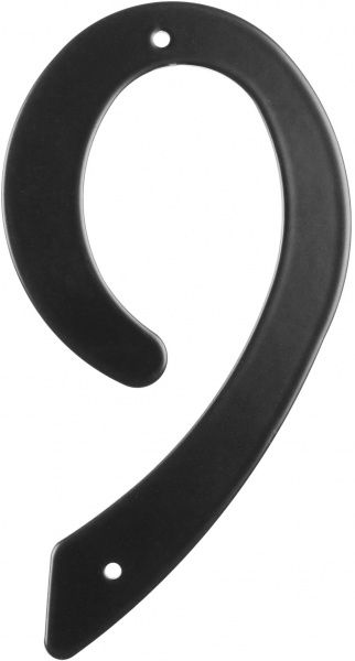 Цифра алюминий черный 105 мм Larvij LN2-AL105-MB #9