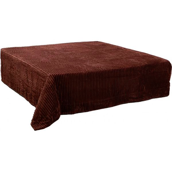 Покривало Stripe 240x260 см La Nuit коричневий 