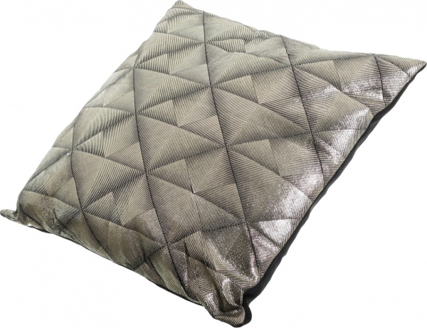 Подушка KM Stars 100% полиэстер 45x45 см серебряный 