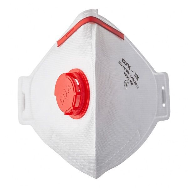 Респіратор БУК FFP3 NR (з клапаном) 1 шт. 3К NEW