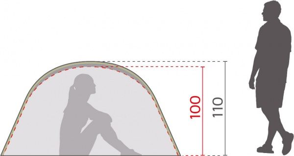 Палатка McKinley Vega 10.2 SW 289514-900634