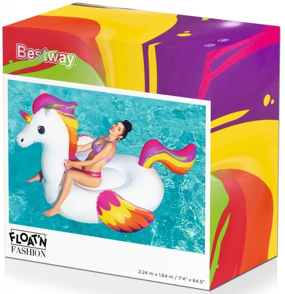 Плот надувной Bestway Единорог 220х195 см (41113)
