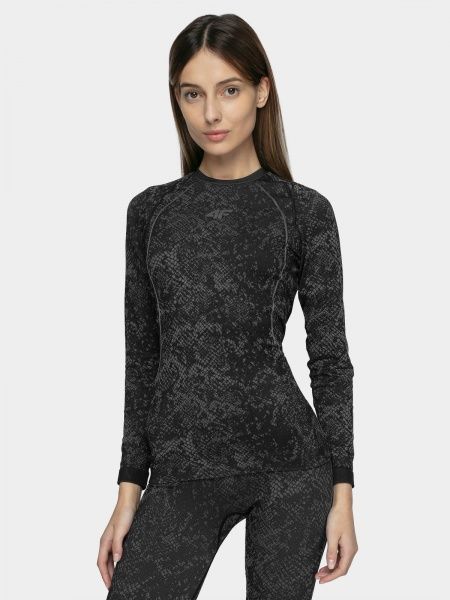 Футболка с длинным рукавом 4F D4Z20-BIDB200G-20A S/M черный