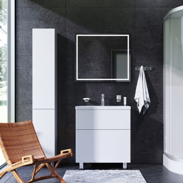 Дзеркало з вбудованим підсвічуванням AM.PM 80 см Gem M91AMOX0801WG38 