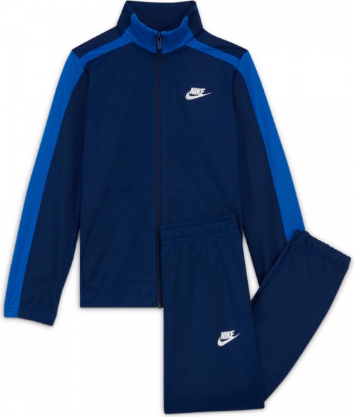 Спортивний костюм Nike U NSW HBR POLY TRACKSUIT DD0324-472 р. XS синій
