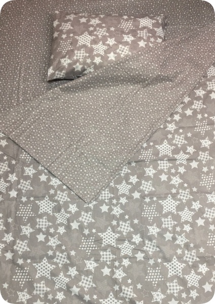 Комплект постільної білизни Зіркові війни 1,5 бежево-сірий UP! (Underprice) 