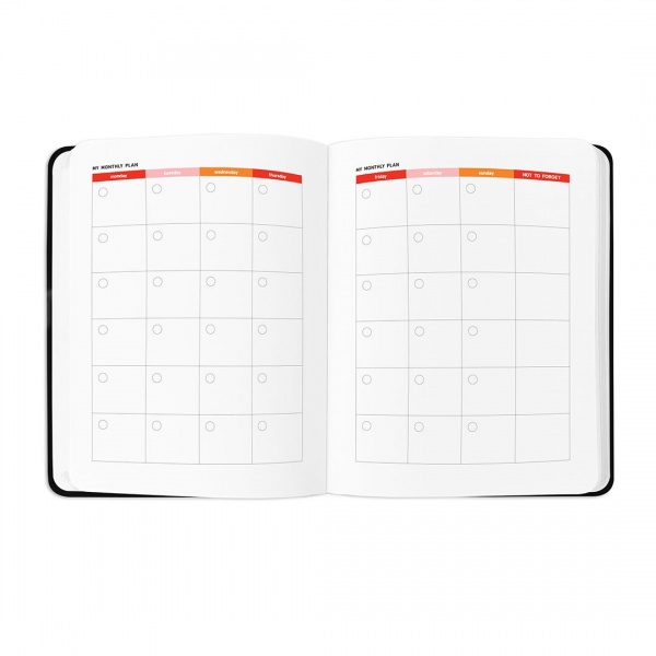 Планер I Have A Super Duper Plan Black Orner