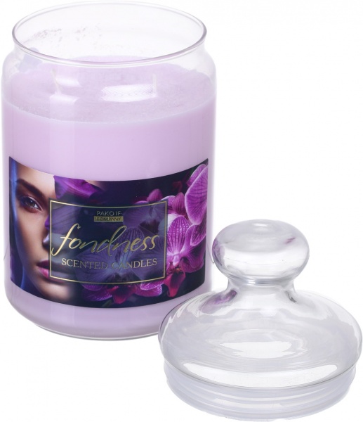 Свічка у склянці Luxury collection соєвий віск аромат FONDNESS (XХL) Pako-If