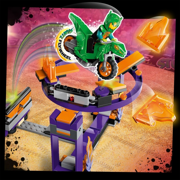 Конструктор LEGO City Завдання із каскадерською рампою 60359