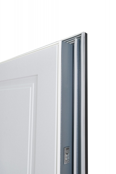 Дверь входная Abwehr стальные MG3 (518+517) 096L (7016+Б) серый 2050x960 мм левая