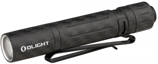Фонарь Olight I3T EOS CF. Carbon Fiber черный