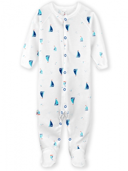 Человечек для мальчика Софія Ships р.80 белый 450280 