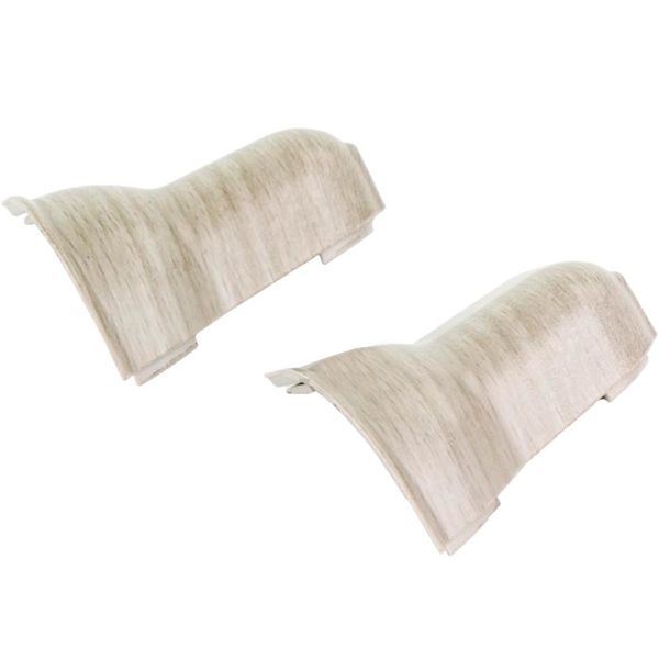 Комплект уголков наружных King Floor ясень серый 