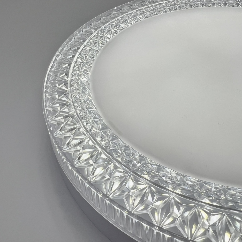 Світильник світлодіодний Sensio 36 Вт білий/прозорий 5000 К MIYA 36W R