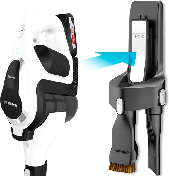 Пылесос аккумуляторный Bosch BBS1224 black/white 