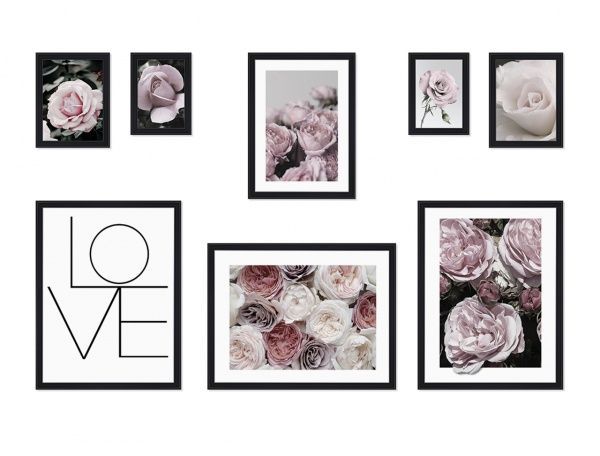 Набор галерейный Art Poster AP8-002 цветы SvitArt 