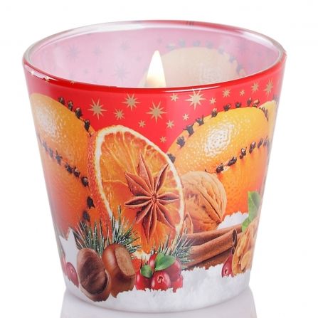 Свеча Рождественский апельсин 115 г Bartek Candles