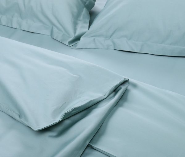 Комплект постільної білизни сімейний світло-зелений La Nuit 