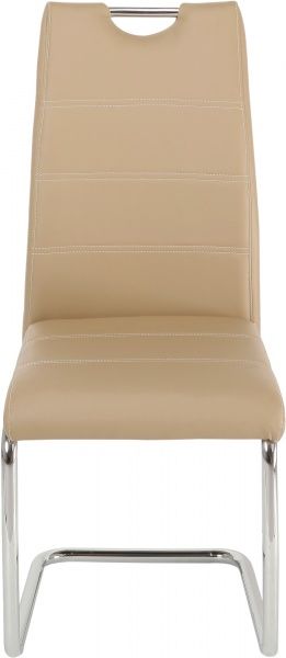 Стул обеденный GT Racer K-2005 хром/капучино