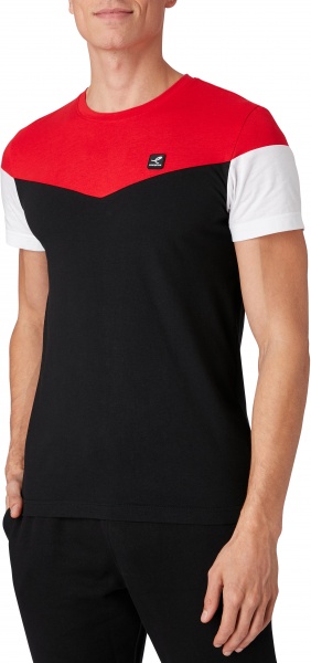 Футболка Energetics Striggy IV ux 415532-900050 р.3XL чорно-червоний