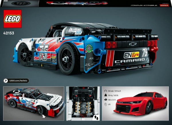 Конструктор LEGO Technic NASCAR® Next Gen Chevrolet Camaro ZL1 42153