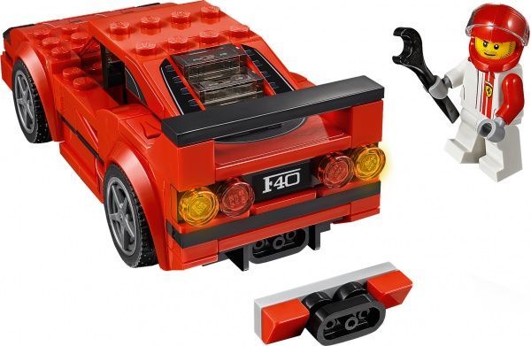 Конструктор LEGO Speed Champions Автомобиль Ferrari F40 Competizione 75890