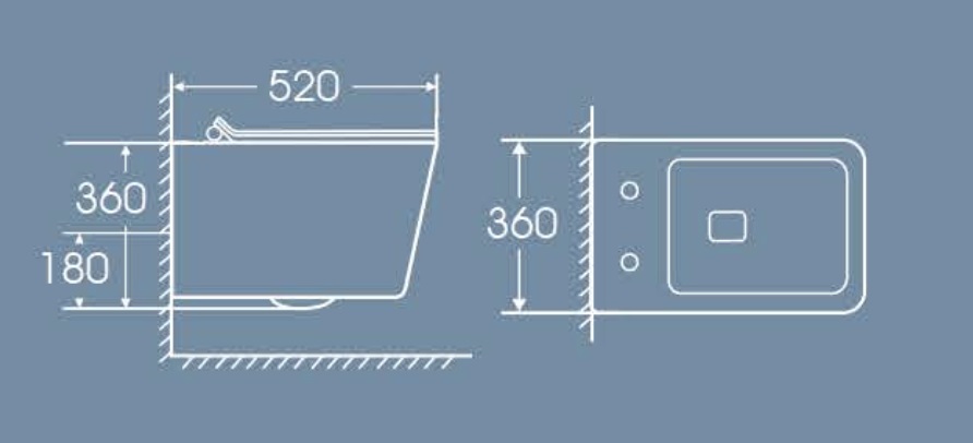 Унітаз підвісний Mixxen Move Tornado білий мармур MXJI0839MR-Q