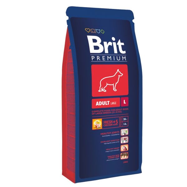 Корм Brit Premium Adult L 3 кг 