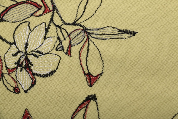 Скатерть «Цветочек» 648-16/00 140x180 см оливковый Эдельвика 