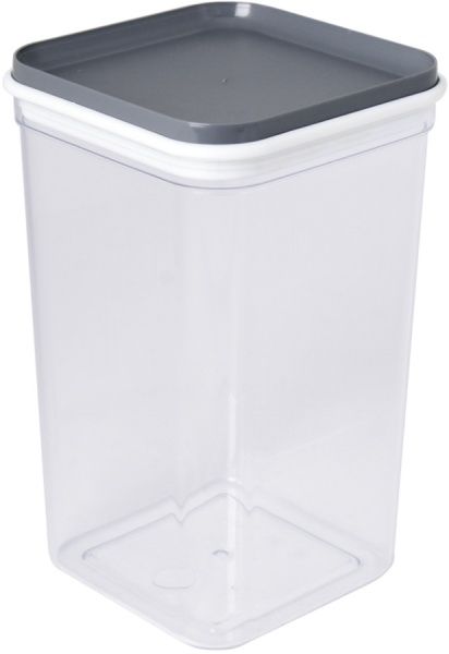 Ємність для сипучих ФІКС з сірою кришкою 1,3 л Flamberg