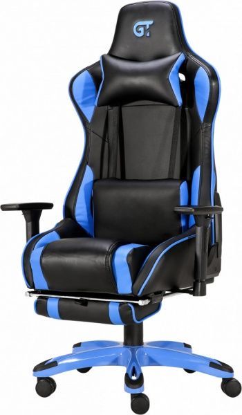 Крісло GT Racer X-0719 чорно-салатовий 