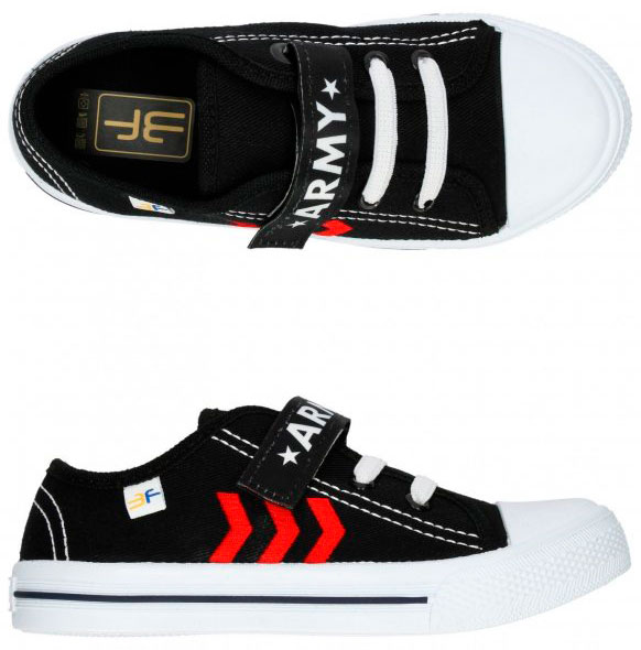 Кеди дитячі для хлопчика 3F 4BS8-5 р.31 чорний 