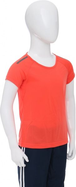 Футболка Adidas YG TR COOL TEE CE6061 134 кораловий