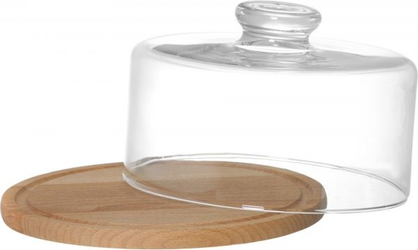 Тортниця із кришкою 28 см Glasmark 