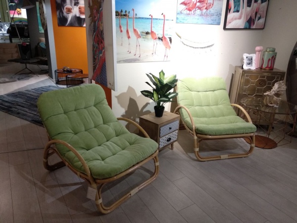 Крісло ротангове Cruzo Соло 90x79x100 см натуральний 