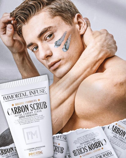 Скраб для лица Immortal Infuse Facial Carbon Scrab 150 мл