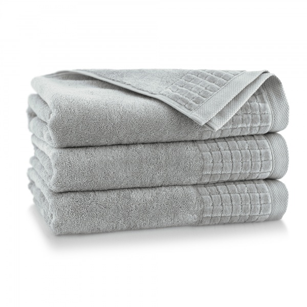 Полотенце махровое Paulo 50x100 см серый Zwoltex 