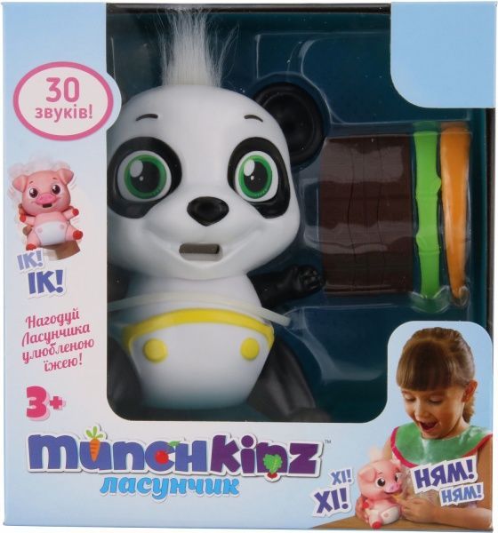 Игрушка интерактивная MUNCHKINZ Панда Лакомка 51629
